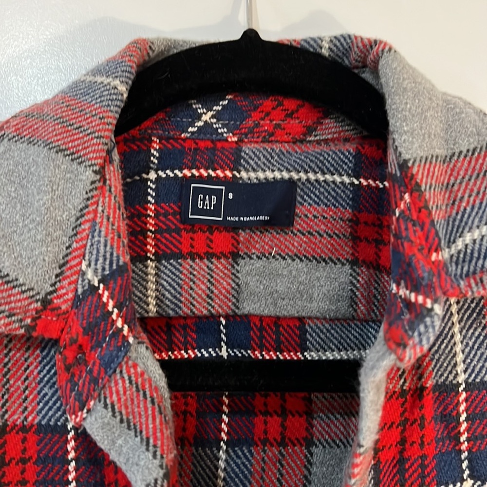 Plaid Flannel Shacket - image 2